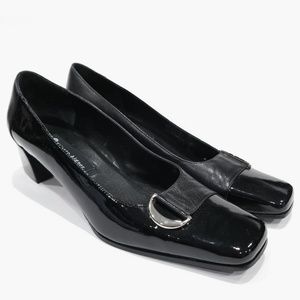 Etienne Aigner Chunky Heel Work Shoes Size 9.5